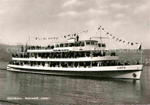 Motorschiffe Linth Zürichsee