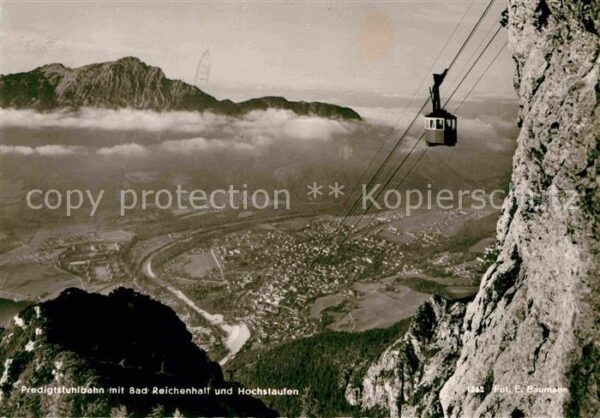 Seilbahn Predigtstuhl Bad Reichenhall Hochstaufe