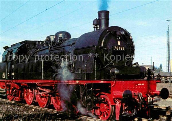 Lokomotive Tenderlokomotive 78 185 Deutsche Bundes