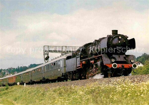 Lokomotive Dampf-Güterzuglokomotive 50 622 Hersbru