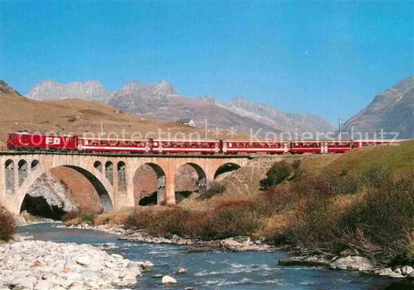 Eisenbahn Furka-Oberalb-Bahn Ville de Sion Sitten