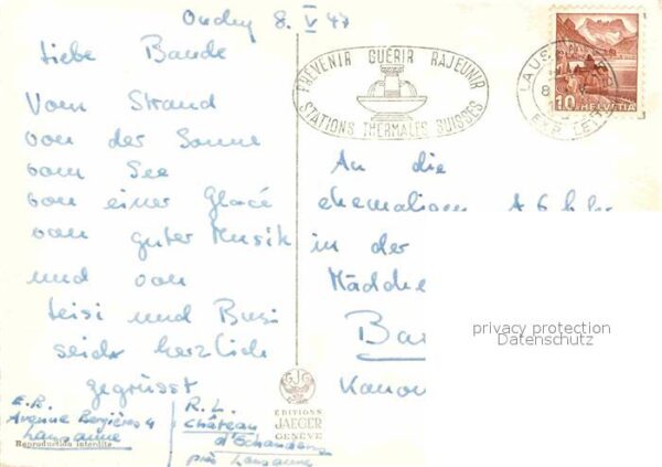 Segelboote Barque Lac Leman – Bild 2
