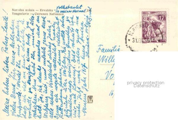Trachten Kroatien Narodna nosnia – Bild 2
