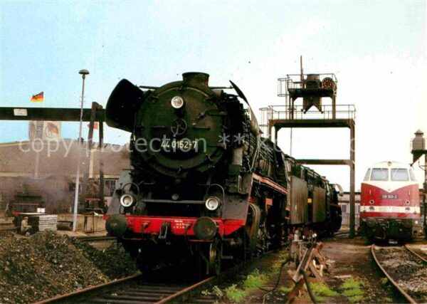 Lokomotive Dampflokomotive 440152-7 Ostseebezirk