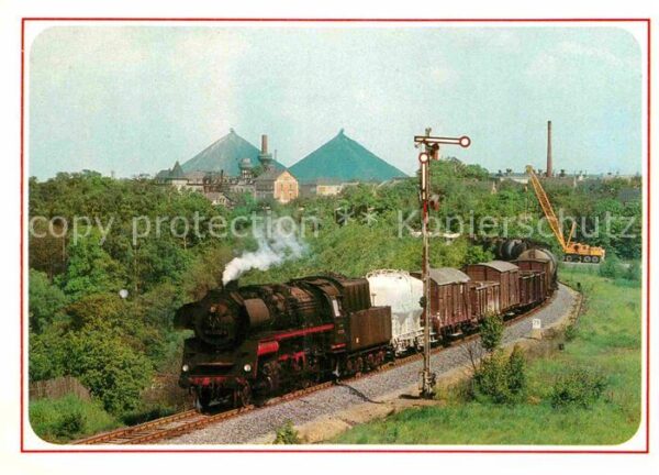 Lokomotive Lok 583032 Güterzug Ronneburg