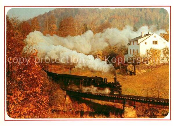 Lokomotive Schmalspurbahn Pressnitztal