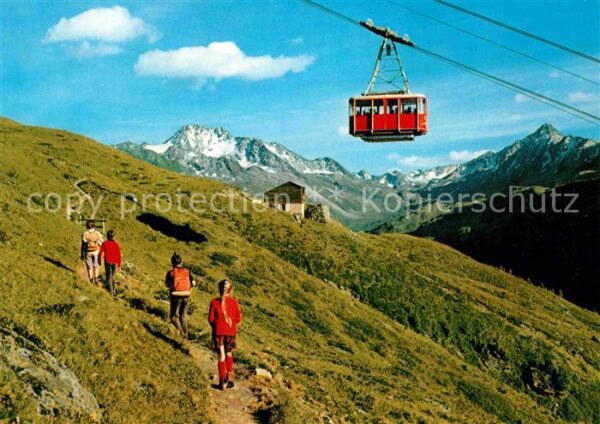 Seilbahn Pischa Flüela Wisshorn Schwarzhorn
