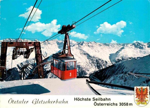 Seilbahn Gletscherbahn Ötztal