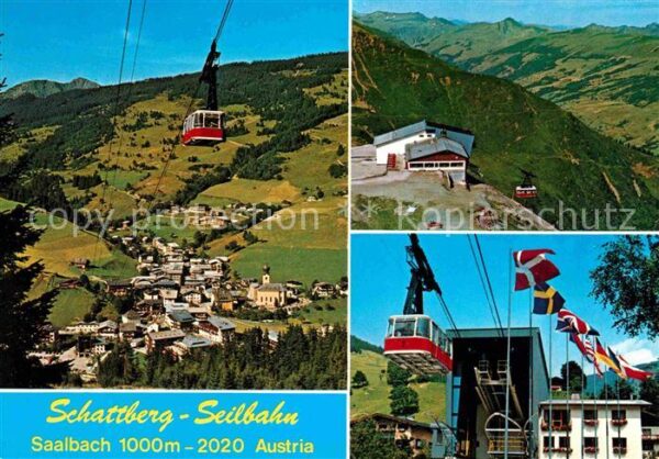 Seilbahn Schattberg Saalbach Bergstation Jumbogo