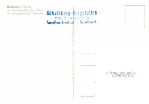 Seilbahn Schattberg Saalbach Bergstation Jumbogo – Bild 2