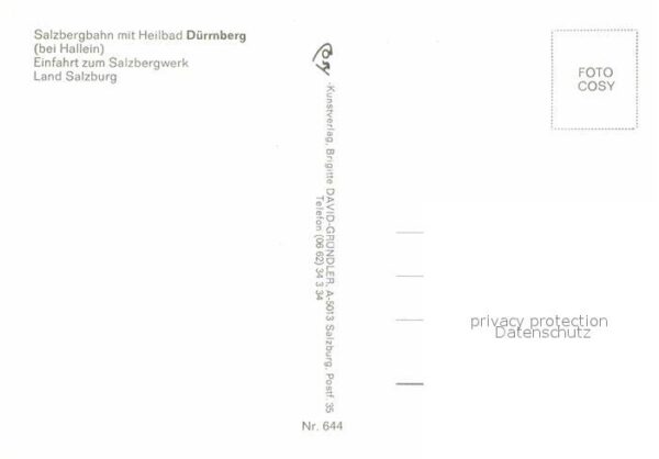 Seilbahn Salzberg Dürrnberg Hallein – Bild 2
