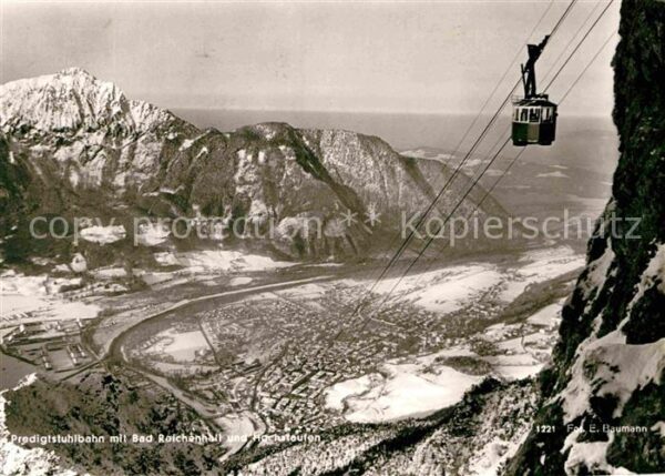 Seilbahn Predigtstuhl Bad Reichenhall Hochstaufe