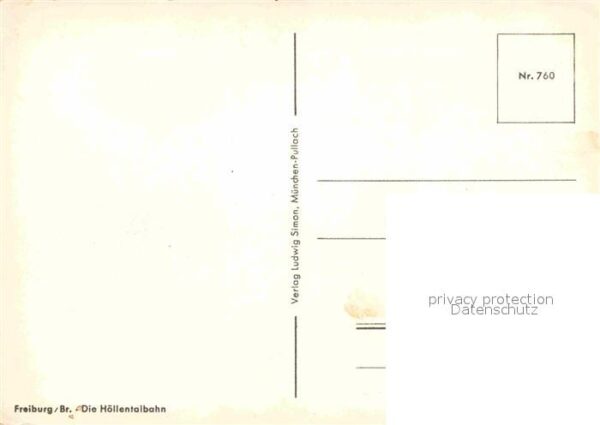 Freiburg Breisgau Höllentalbahn – Bild 2