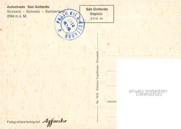 Autobahn Autostrada San Gottardo – Bild 2