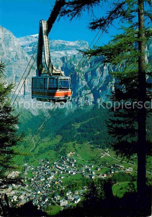 Seilbahn Leukerbad Torrent Rinderhütte Gemmipass