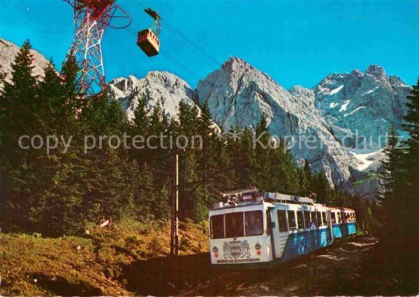 Zahnradbahn Seilbahn Zugspitze Riffelspitzen