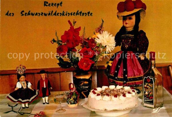 Lebensmittel Schwarzwälderkirschtorte Rezept