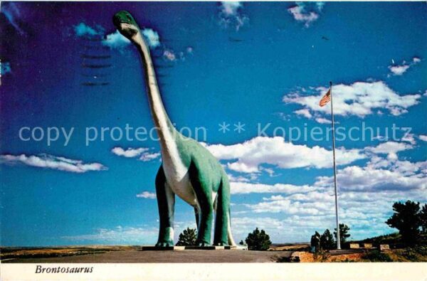 Dinosaurier Brontosaurus Dinosaur Park Rapid City S