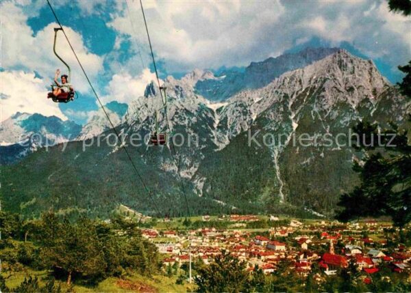 Sessellift Kranzberg Mittenwald Karwendelgebirge