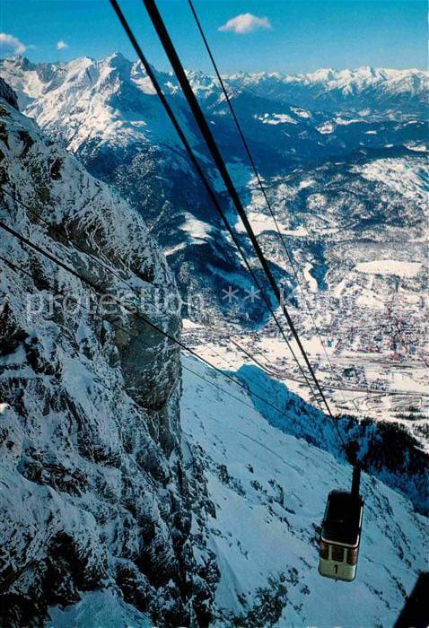Seilbahn Karwendel Mittenwald Zugspitzgruppe Kra