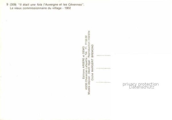 Esel Tiere Eselkarre Auvergne Cevennes Vieux Commi – Bild 2