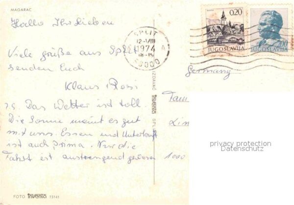 Esel Tiere Magarac Kroatien – Bild 2