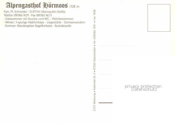 Steibis Alpengasthof Hörmoos – Bild 2
