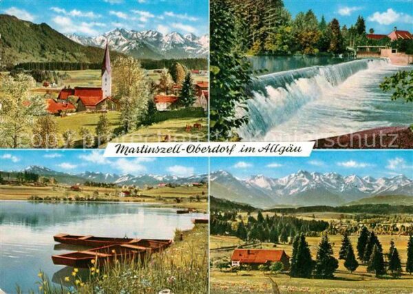 Martinszell Allgaeu Niedersonthofener See Iller Oberdorfer