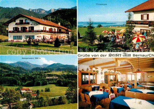 Reit Aschau Chiemgau Berggasthof Seiseralm Chiemsee Kampenwa