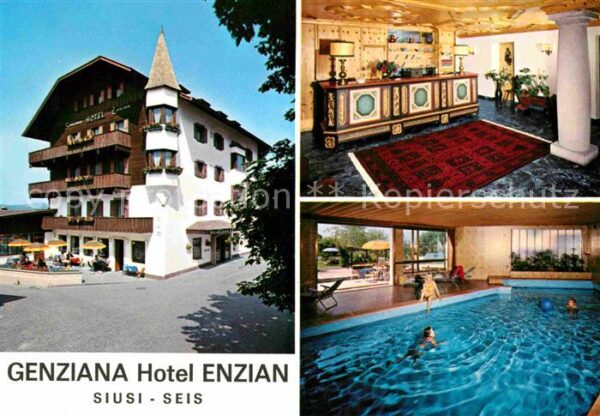 Siusi allo Sciliar Genziana Hotel Enzian