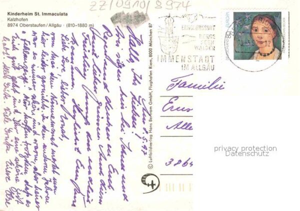 Oberstaufen Kinderheim St. Immaculata – Bild 2