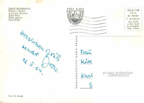 Ceske Budejovice Zizkovo namesti – Bild 2