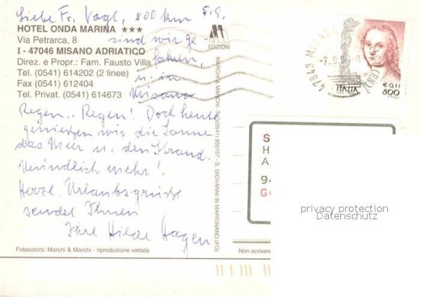 Misano Adriatico Hotel Onda Marina – Bild 2