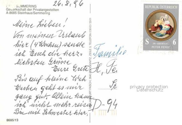 Steinhaus Semmering Haus der Privatangestelten – Bild 2