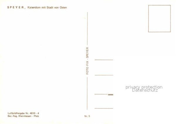 Speyer Rhein Kaiserdom Fliegeraufnahme – Bild 2