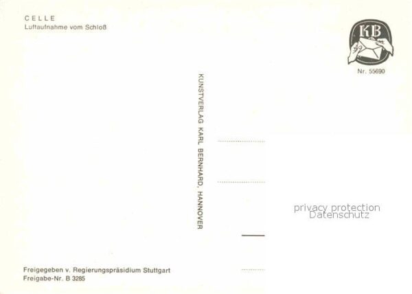 Celle Niedersachsen Fliegeraufnahme Schloss – Bild 2