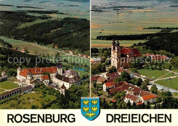 Rosenburg-Kamp Fliegeraufnahme Maria Dreieichen