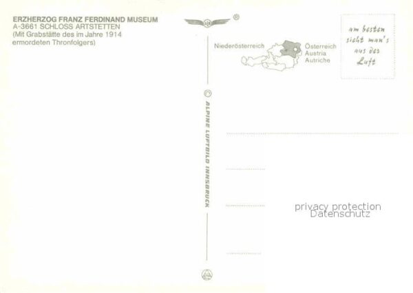 Artstetten-Poebring Schloss Artstetten Fliegeraufnahme – Bild 2