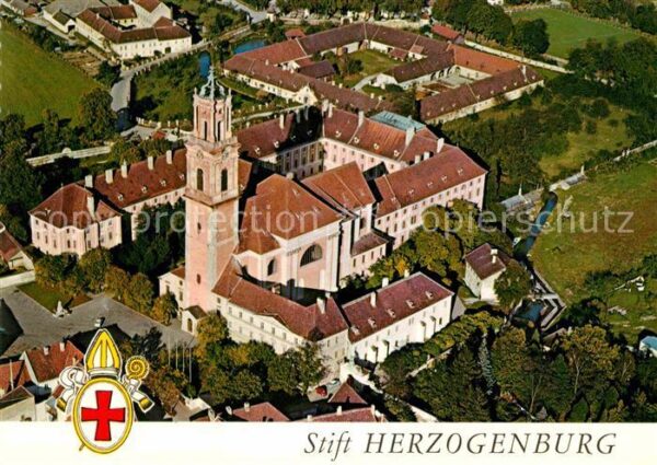 Herzogenburg Fliegeraufnahme Augustiner-Chorherrenst