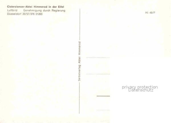 Trier Cisterzienser-Abtei Himmerod Fliegerauf – Bild 2