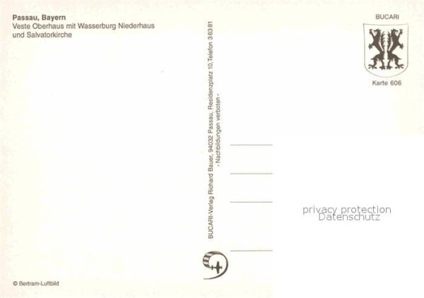 Passau Veste Oberhaus Wasserburg Niederhaus Sa – Bild 2
