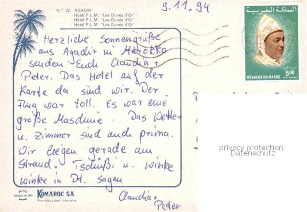 Agadir Hotel P.L.M. Les Dunes D Or – Bild 2
