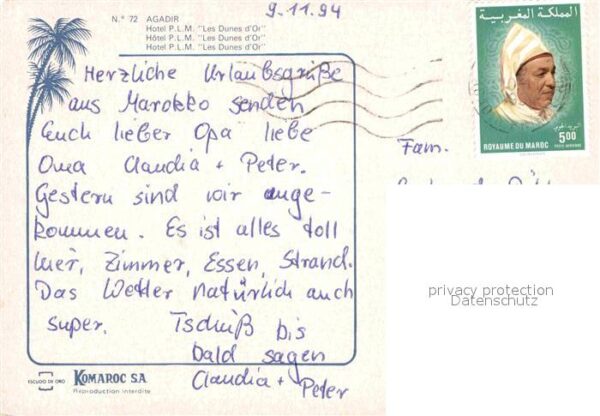 Agadir Hotel P.L.M. Les Dunes D Or – Bild 2