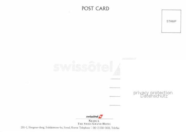Seoul Swiss Grand Hotel – Bild 2