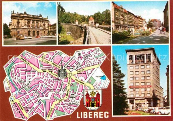 Liberec Prehrada Saldovo nam. Kavarna Nisa