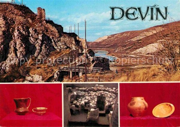 Devin Bratislava Citadela devinskeho hradu Nalezy kerami