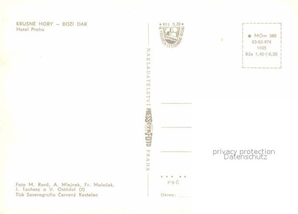 Bozi Dar Gottesgab Hotel Praha – Bild 2