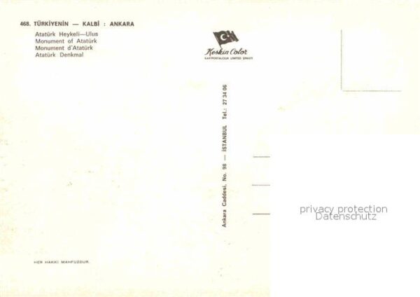 Ankara Atatürk Heykeli Ulus – Bild 2