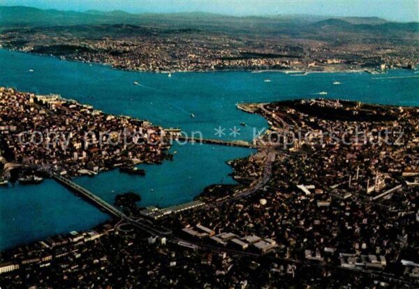 Istanbul Constantinopel Golden Horn bridge Bosphorus