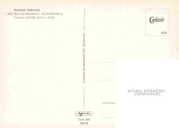 Bad Gandersheim Kurhotel Hubertus – Bild 2